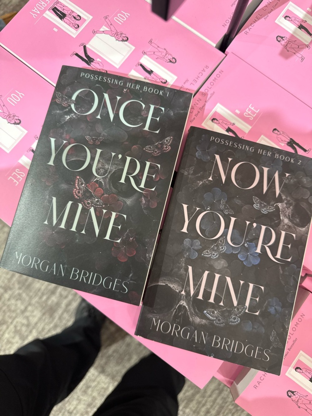 Once You're Mine / Now You're Mine by Morgan Bridges - book bundle